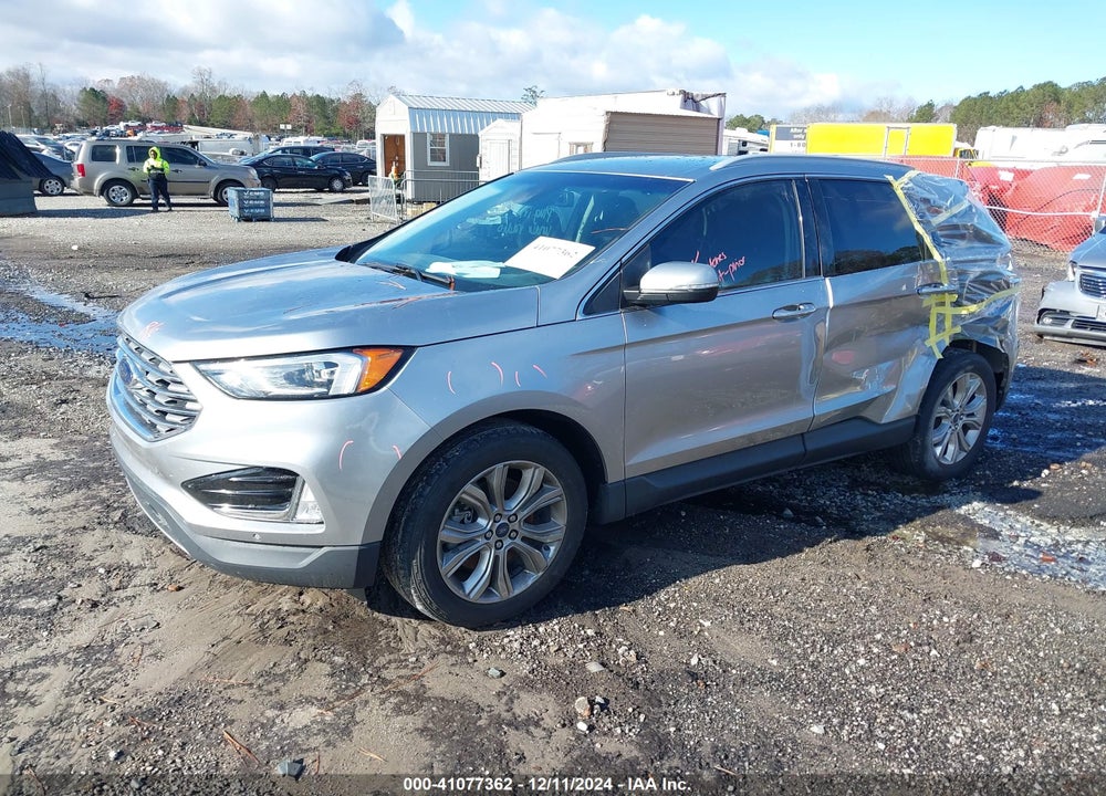 2020 FORD EDGE TITANIUM VIN: 2FMPK4K95LBA71771