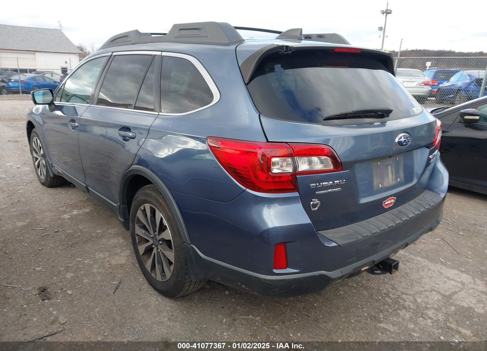 2016 SUBARU OUTBACK 2.5I LIMITED VIN: 4S4BSANC3G3350917