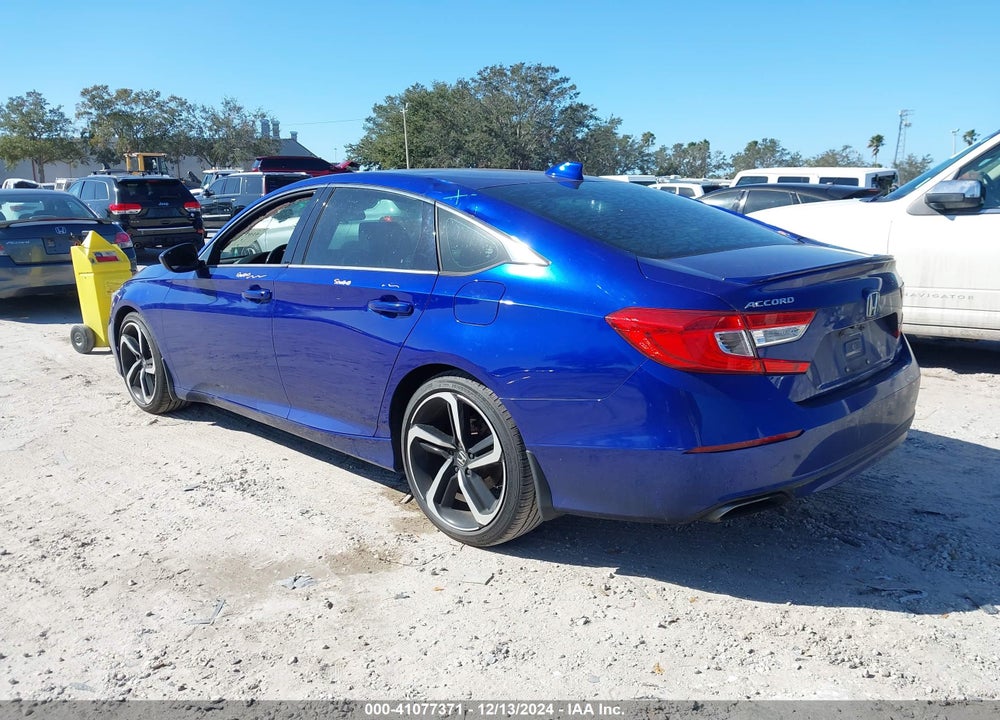 2018 HONDA ACCORD SPORT VIN: 1HGCV1F31JA104046