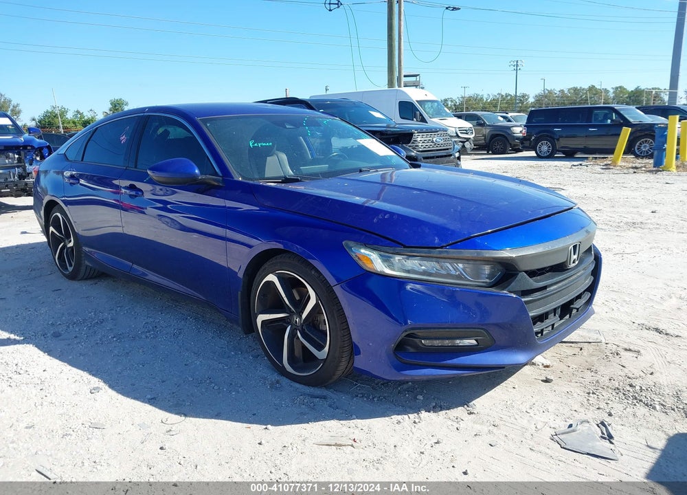 2018 HONDA ACCORD SPORT VIN: 1HGCV1F31JA104046