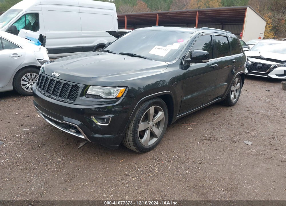 2014 JEEP GRAND CHEROKEE OVERLAND VIN: 1C4RJFCM7EC427333