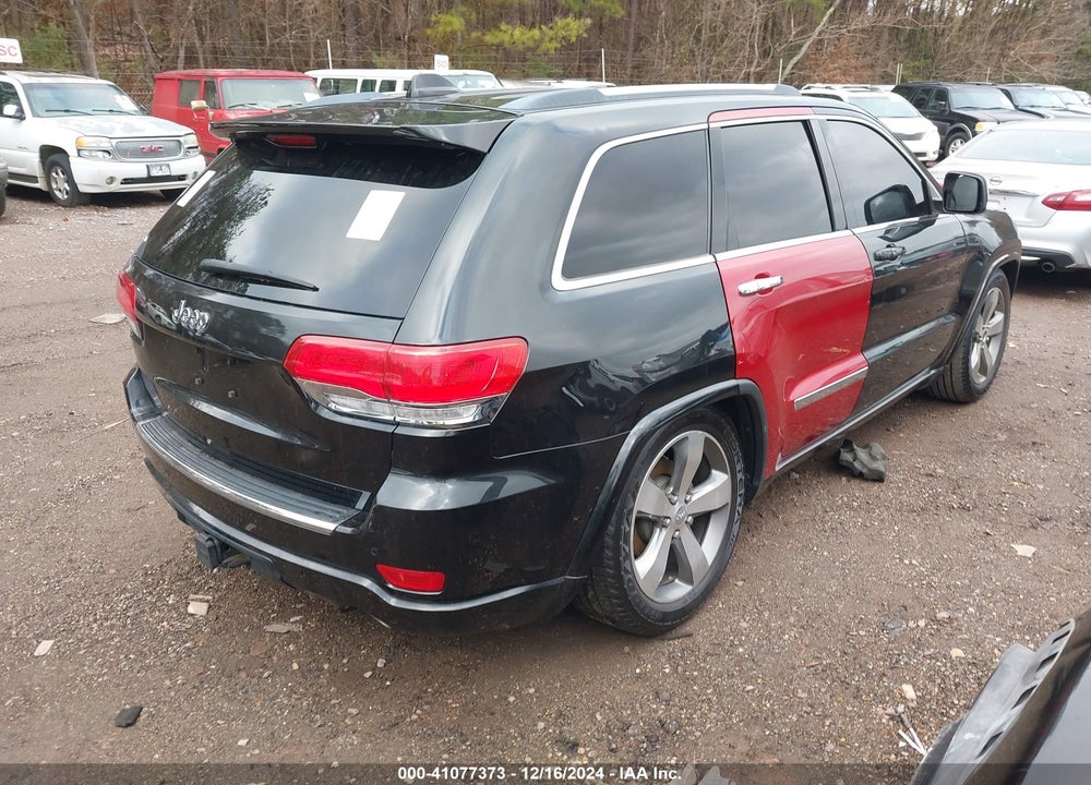 2014 JEEP GRAND CHEROKEE OVERLAND VIN: 1C4RJFCM7EC427333