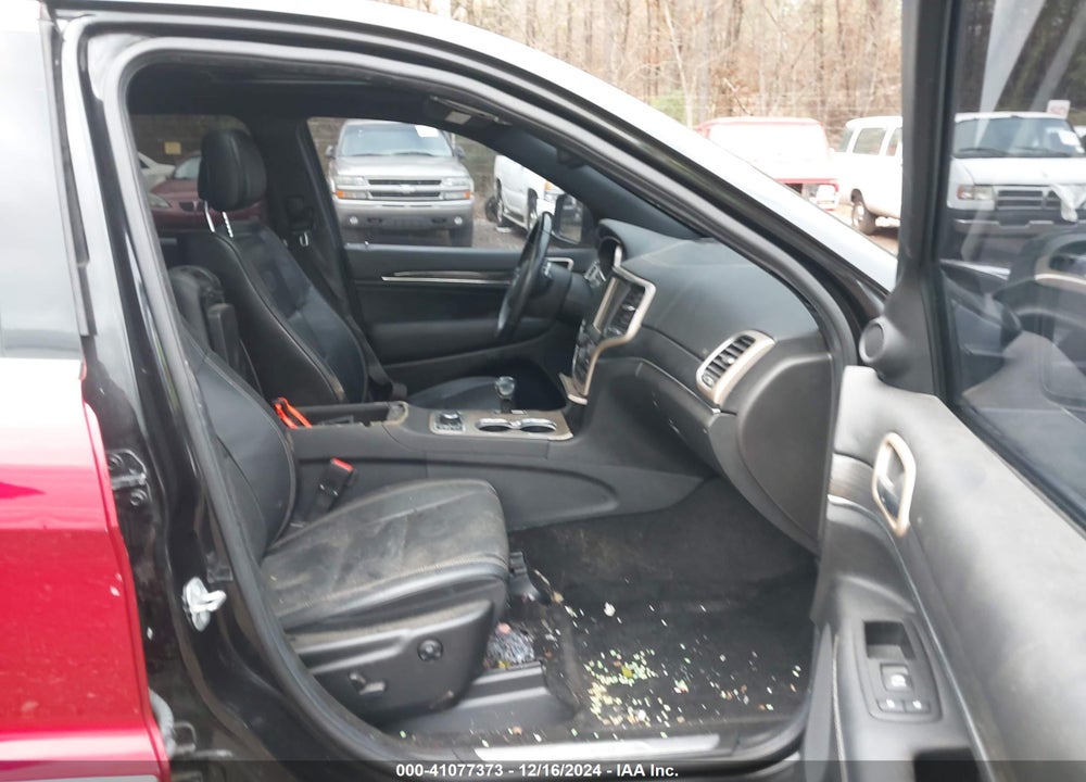 2014 JEEP GRAND CHEROKEE OVERLAND VIN: 1C4RJFCM7EC427333