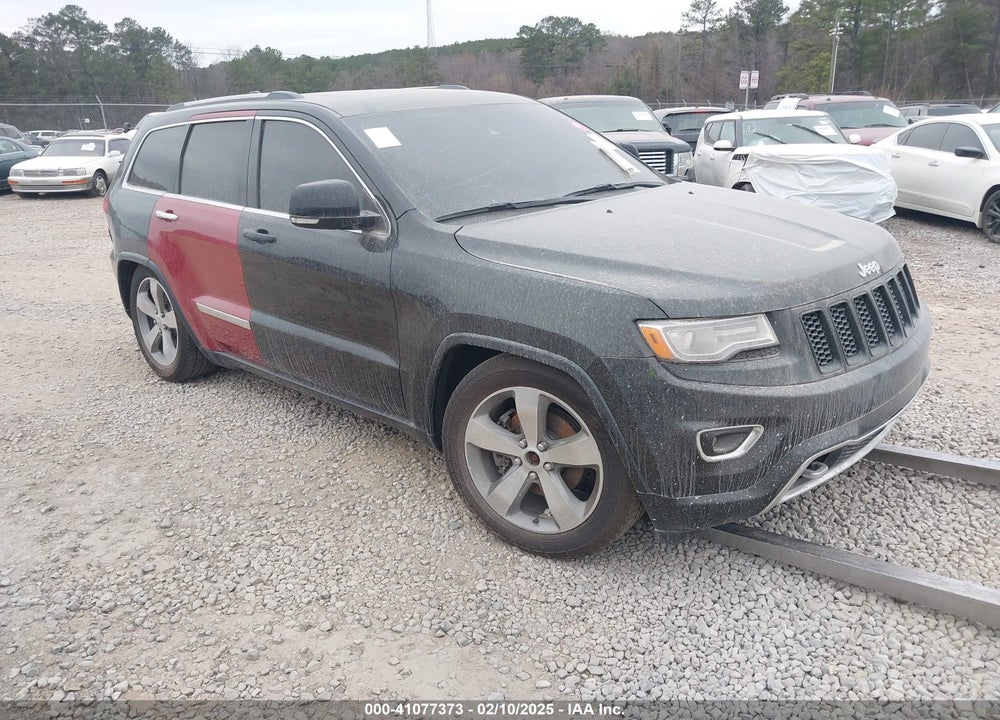 2014 JEEP GRAND CHEROKEE OVERLAND VIN: 1C4RJFCM7EC427333