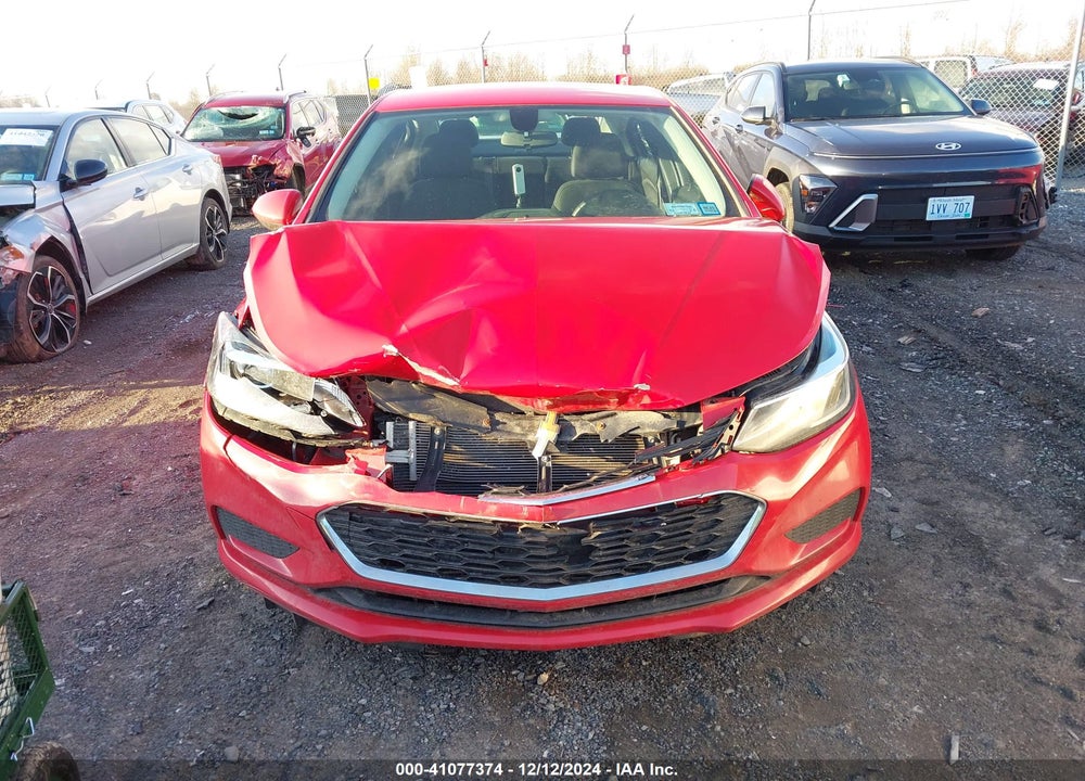 2017 CHEVROLET CRUZE LT AUTO VIN: 1G1BE5SM5H7262194