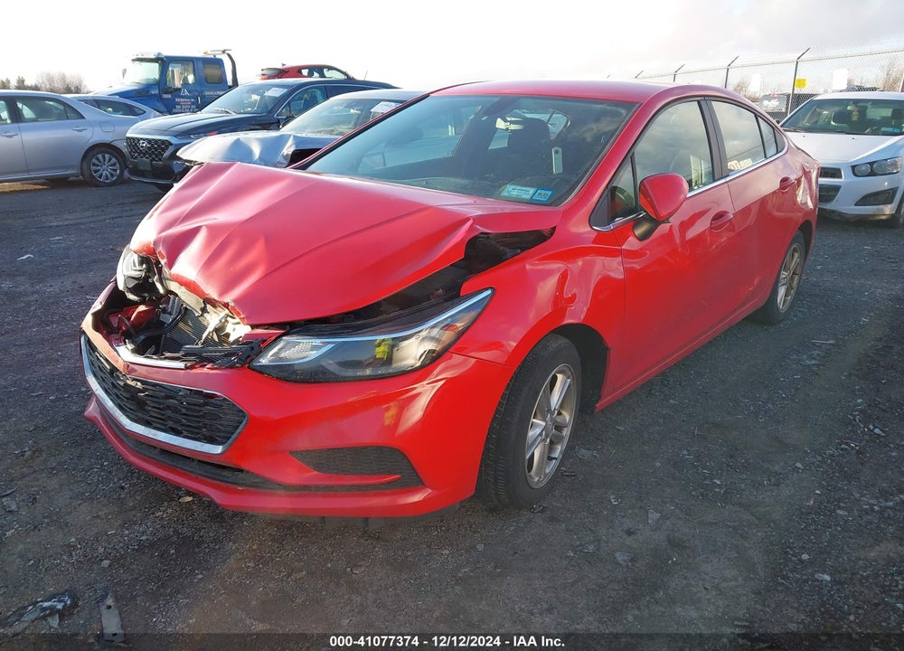2017 CHEVROLET CRUZE LT AUTO VIN: 1G1BE5SM5H7262194