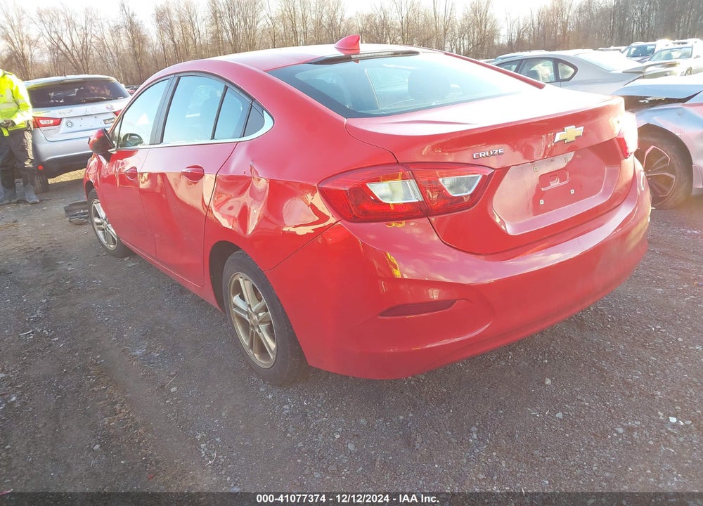 2017 CHEVROLET CRUZE LT AUTO VIN: 1G1BE5SM5H7262194