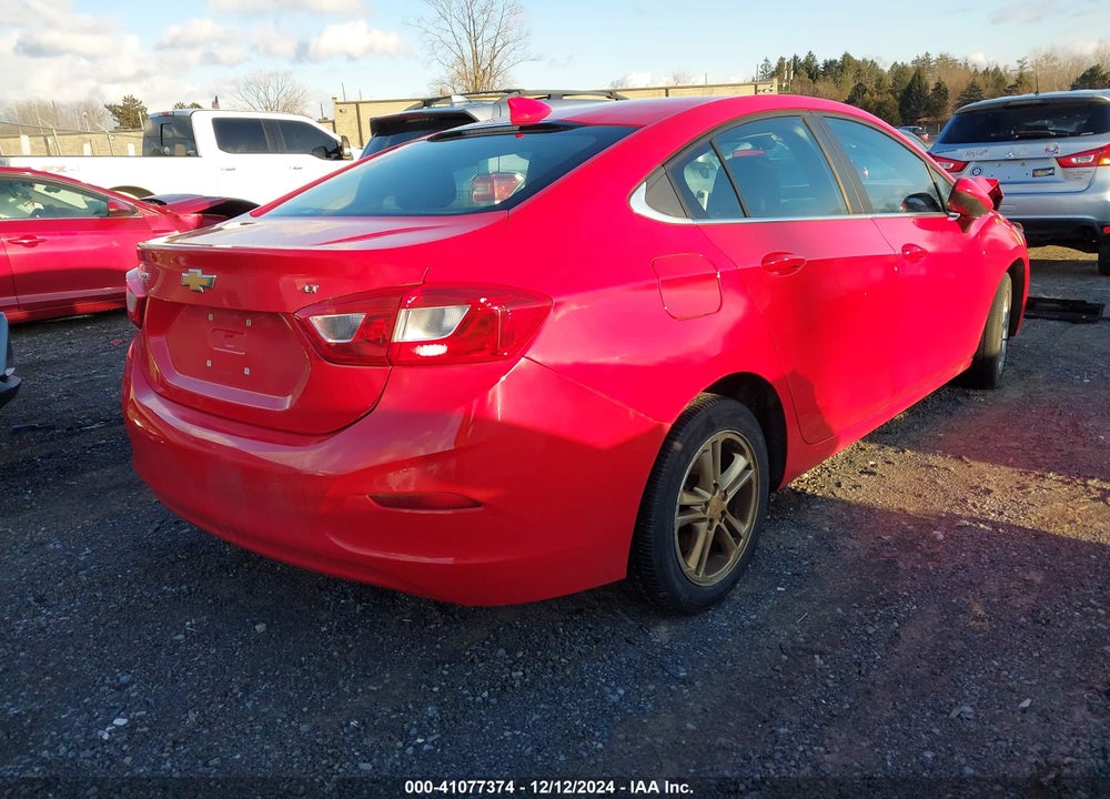 2017 CHEVROLET CRUZE LT AUTO VIN: 1G1BE5SM5H7262194