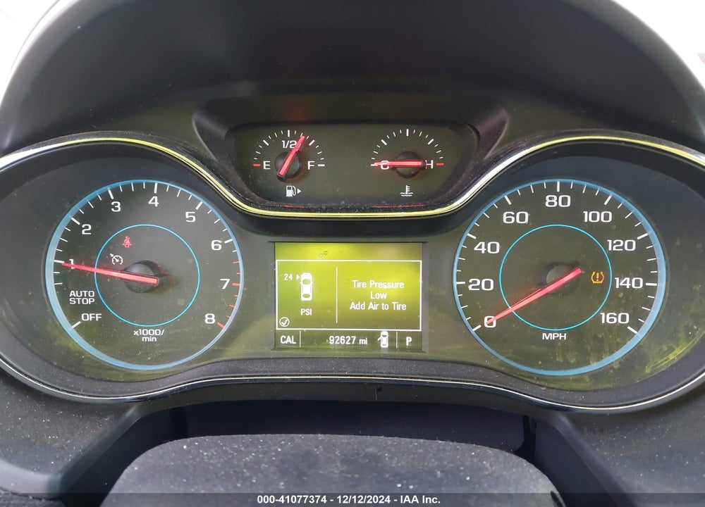 2017 CHEVROLET CRUZE LT AUTO VIN: 1G1BE5SM5H7262194