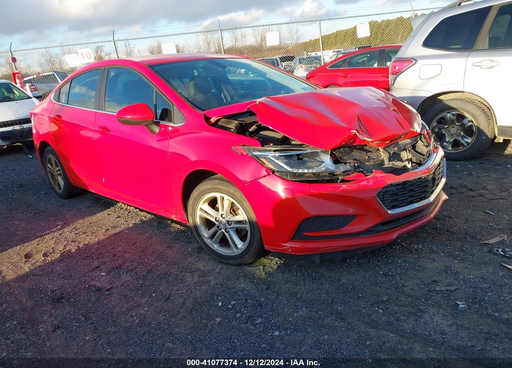 2017 CHEVROLET CRUZE LT AUTO VIN: 1G1BE5SM5H7262194
