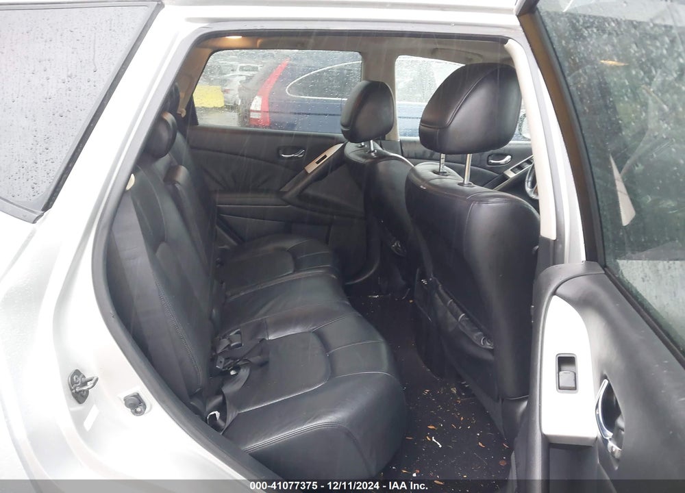 2009 NISSAN MURANO SL VIN: JN8AZ18W19W159990
