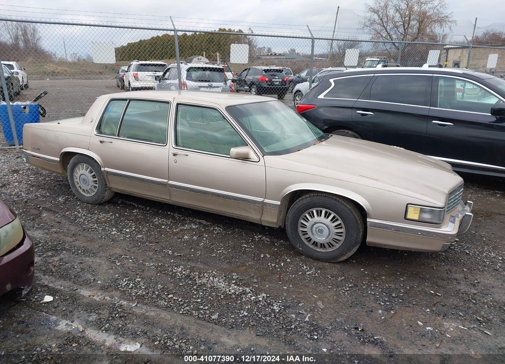 1992 CADILLAC DEVILLE VIN: 1G6CD53B6N4206907