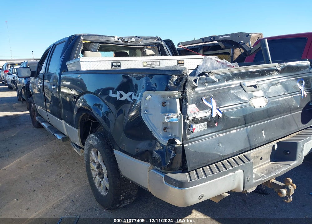 2009 FORD F-150 VIN: 1FTRW14809FA81023