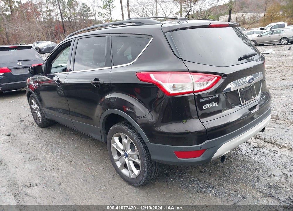 2013 FORD ESCAPE SEL VIN: 1FMCU0HX2DUA00997