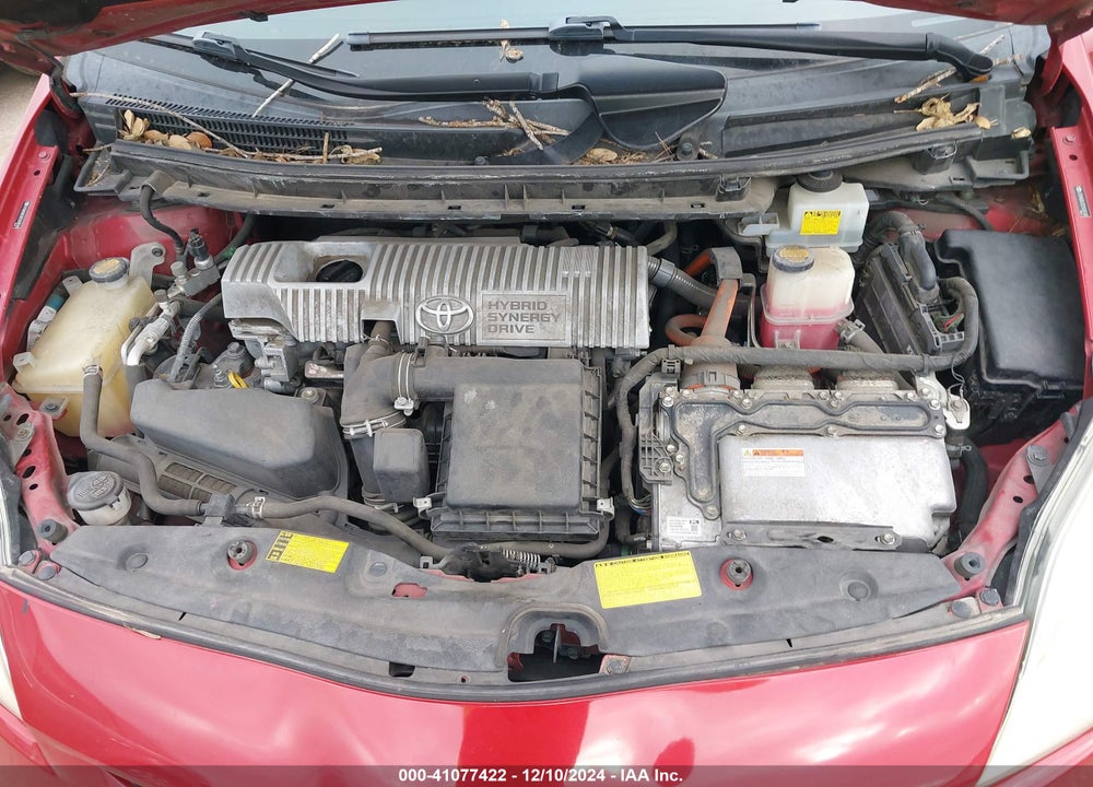 2012 TOYOTA PRIUS TWO VIN: JTDKN3DU3C5508740