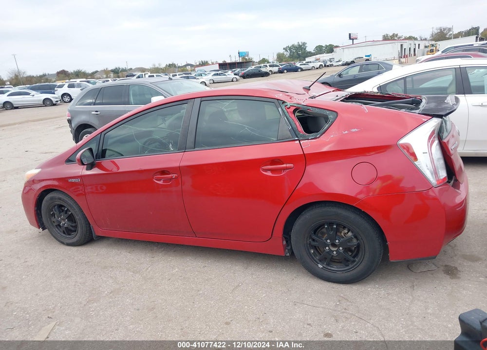 2012 TOYOTA PRIUS TWO VIN: JTDKN3DU3C5508740