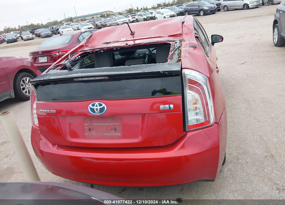 2012 TOYOTA PRIUS TWO VIN: JTDKN3DU3C5508740