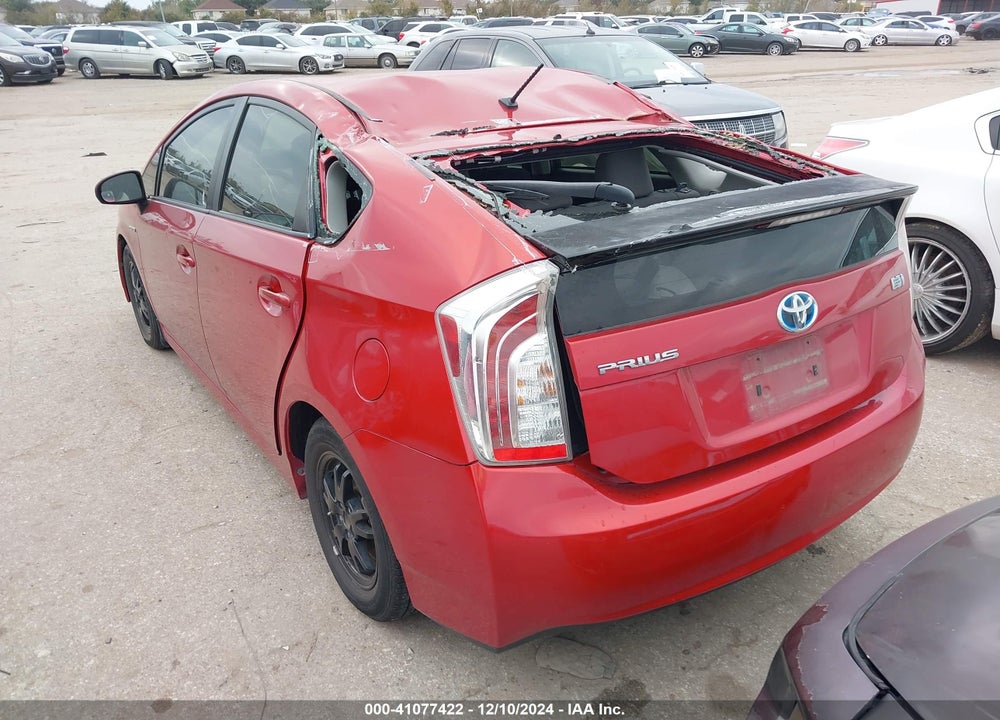 2012 TOYOTA PRIUS TWO VIN: JTDKN3DU3C5508740