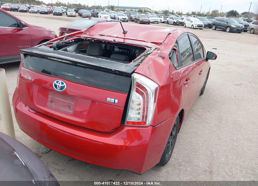 2012 TOYOTA PRIUS TWO VIN: JTDKN3DU3C5508740