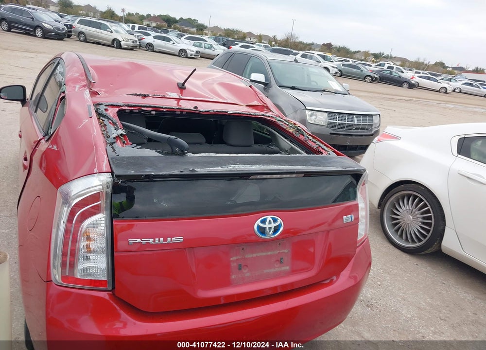 2012 TOYOTA PRIUS TWO VIN: JTDKN3DU3C5508740