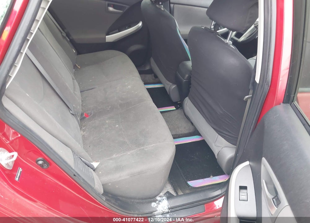 2012 TOYOTA PRIUS TWO VIN: JTDKN3DU3C5508740