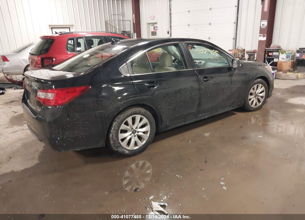 2016 SUBARU LEGACY 2.5I PREMIUM VIN: 4S3BNAC60G3035789