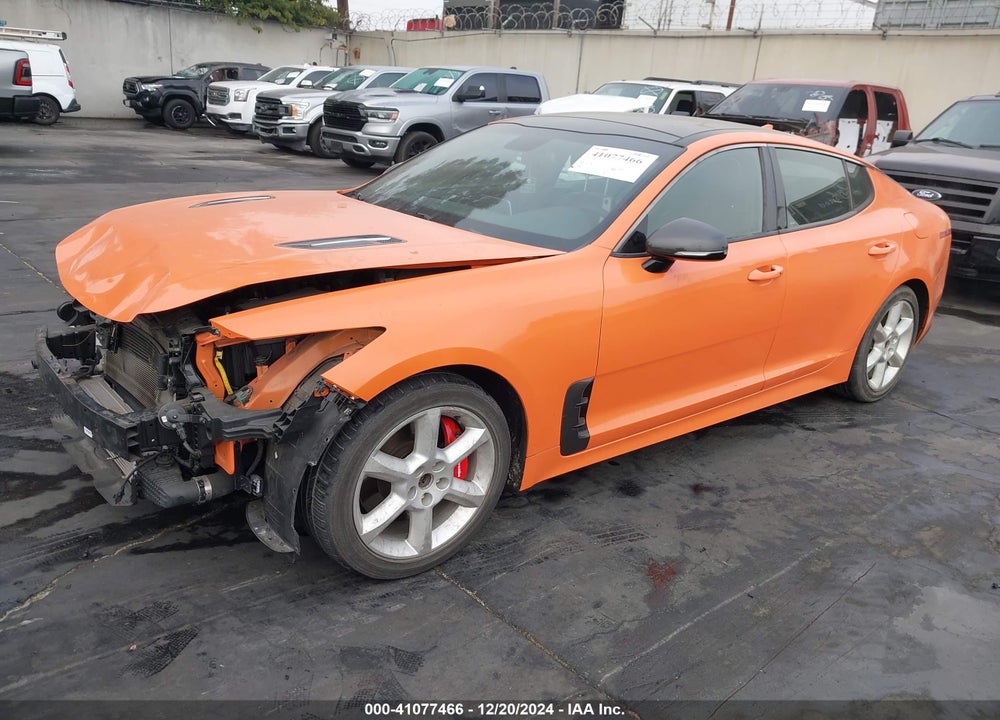 2019 KIA STINGER GTS VIN: KNAE35LC1K6071057