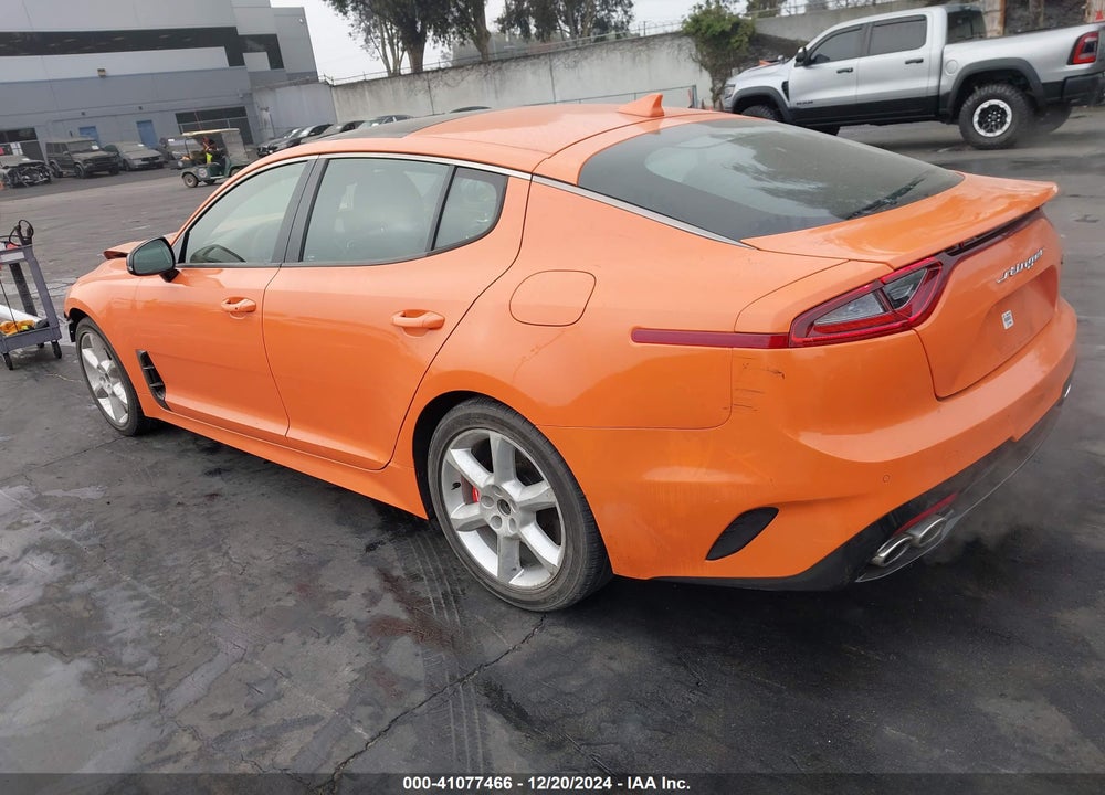 2019 KIA STINGER GTS VIN: KNAE35LC1K6071057