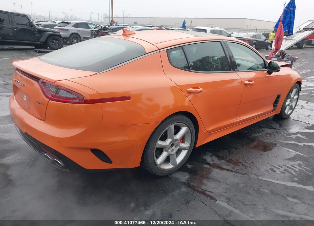 2019 KIA STINGER GTS VIN: KNAE35LC1K6071057