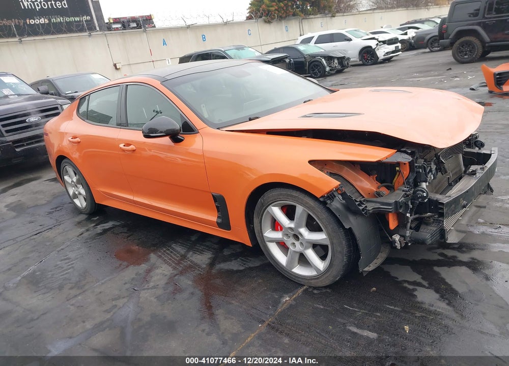 2019 KIA STINGER GTS VIN: KNAE35LC1K6071057