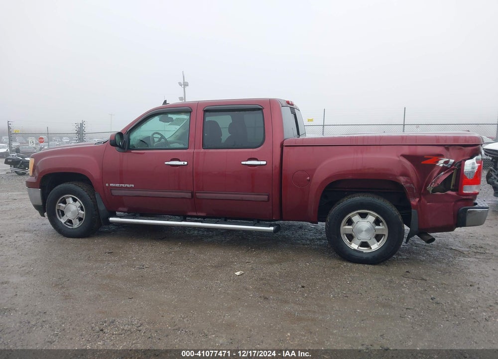 2008 GMC SIERRA 1500 SLT VIN: 2GTEK13M381165481