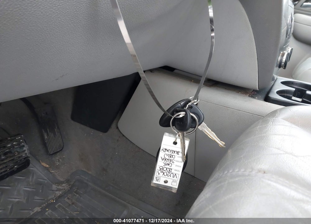 2008 GMC SIERRA 1500 SLT VIN: 2GTEK13M381165481