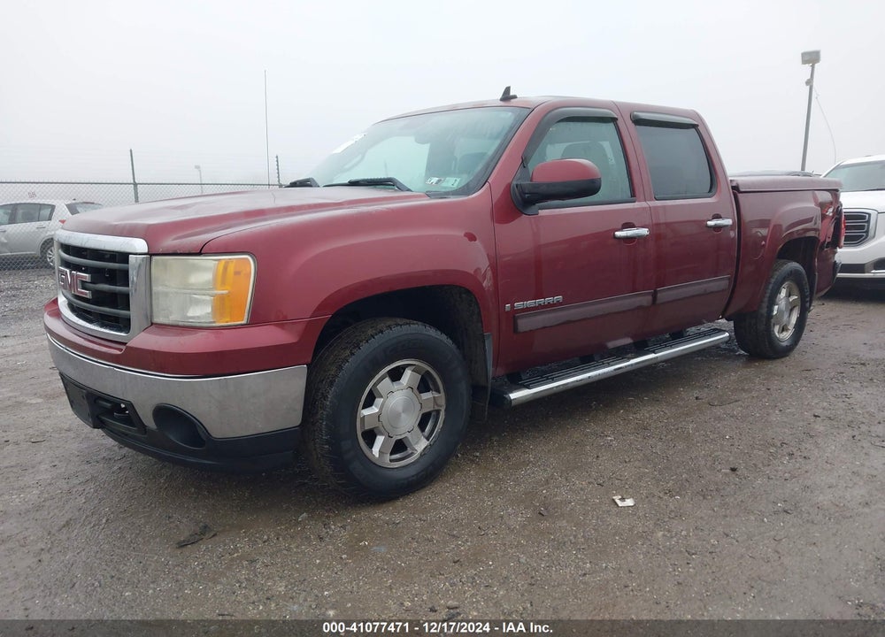 2008 GMC SIERRA 1500 SLT VIN: 2GTEK13M381165481