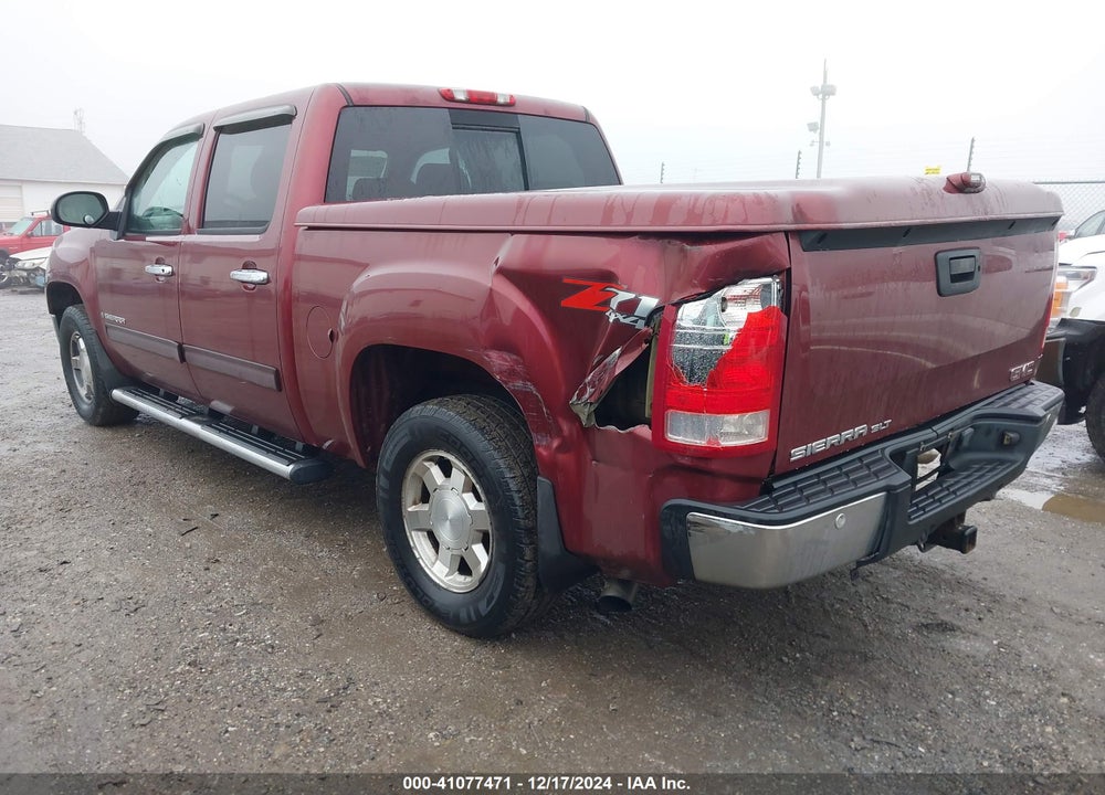 2008 GMC SIERRA 1500 SLT VIN: 2GTEK13M381165481