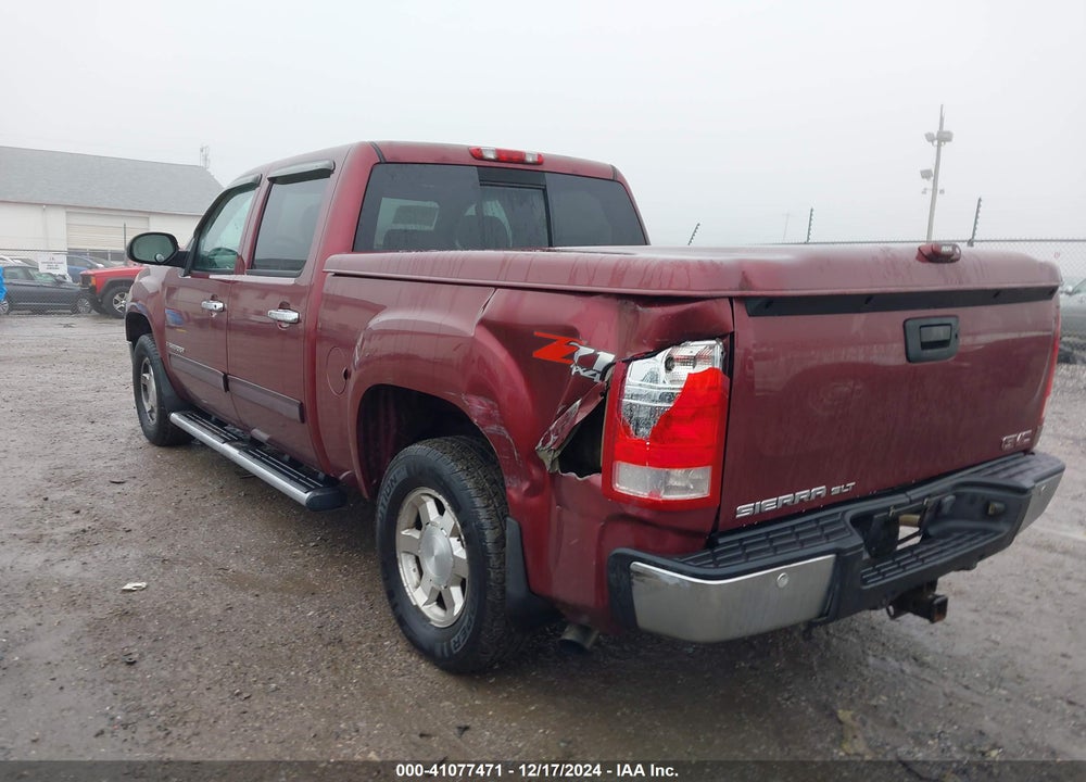 2008 GMC SIERRA 1500 SLT VIN: 2GTEK13M381165481