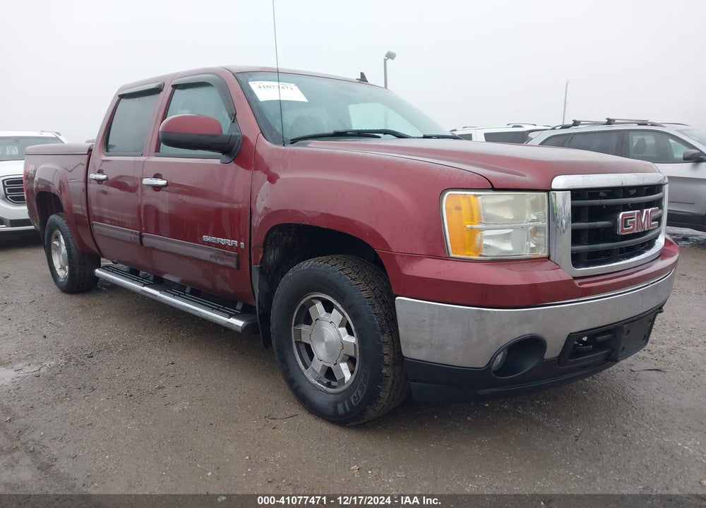 2008 GMC SIERRA 1500 SLT VIN: 2GTEK13M381165481