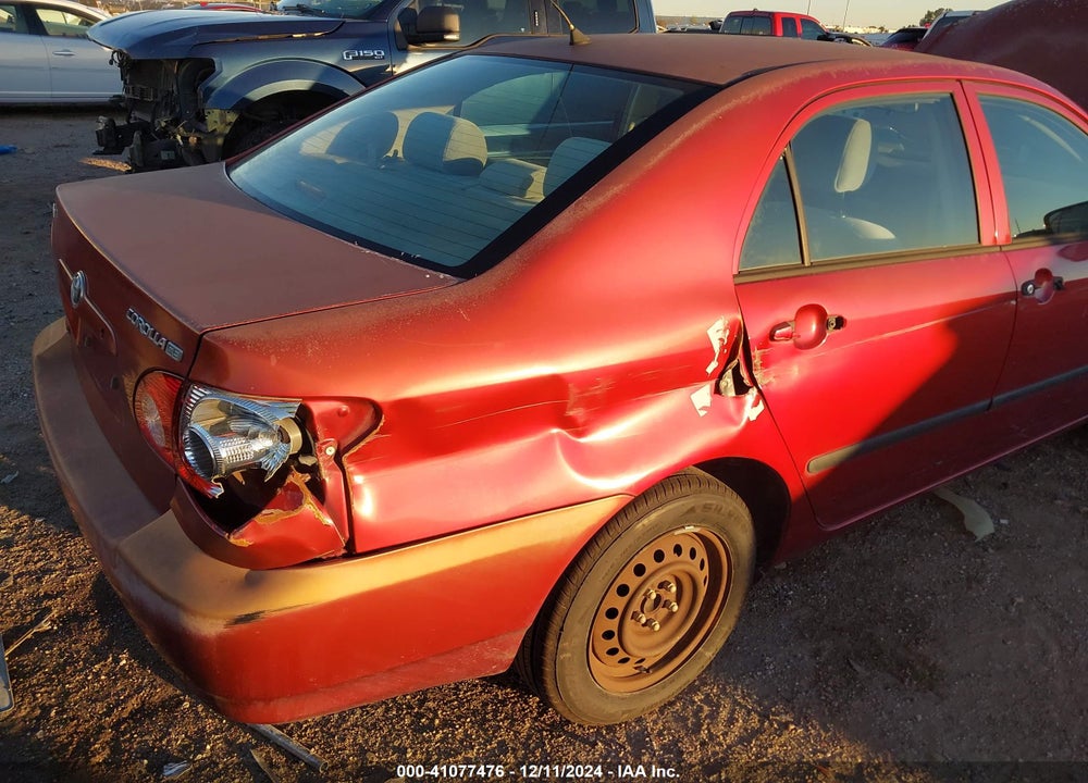 2008 TOYOTA COROLLA CE VIN: 1NXBR32E98Z041767