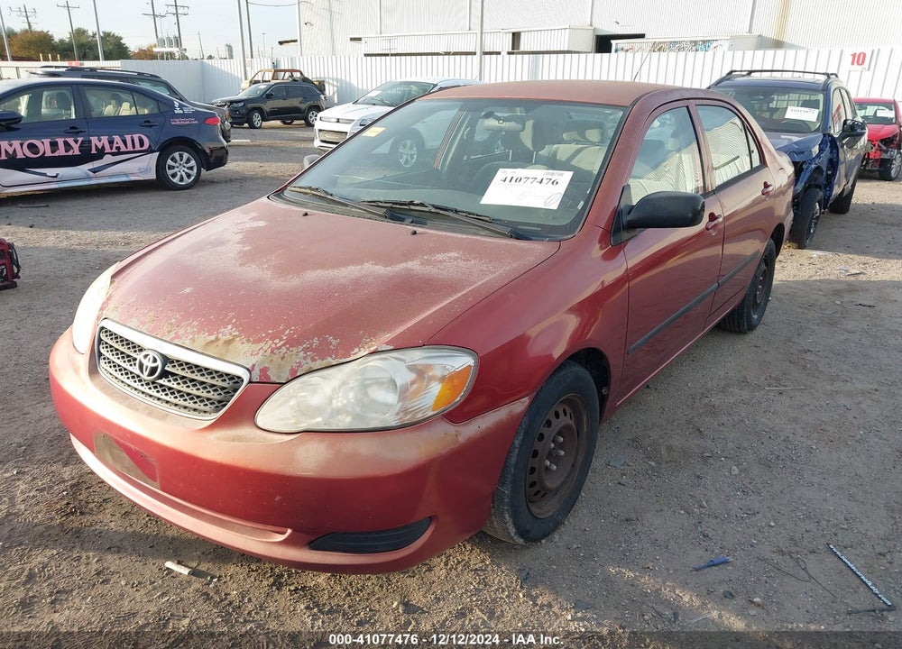 2008 TOYOTA COROLLA CE VIN: 1NXBR32E98Z041767