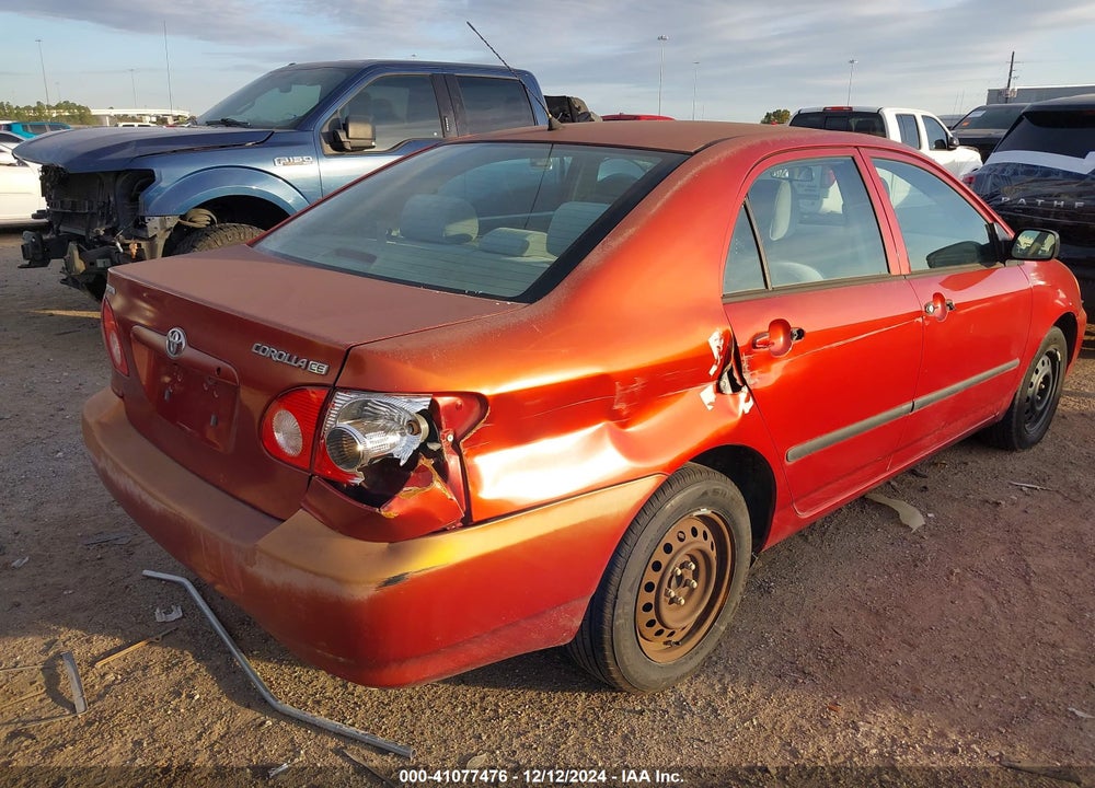 2008 TOYOTA COROLLA CE VIN: 1NXBR32E98Z041767