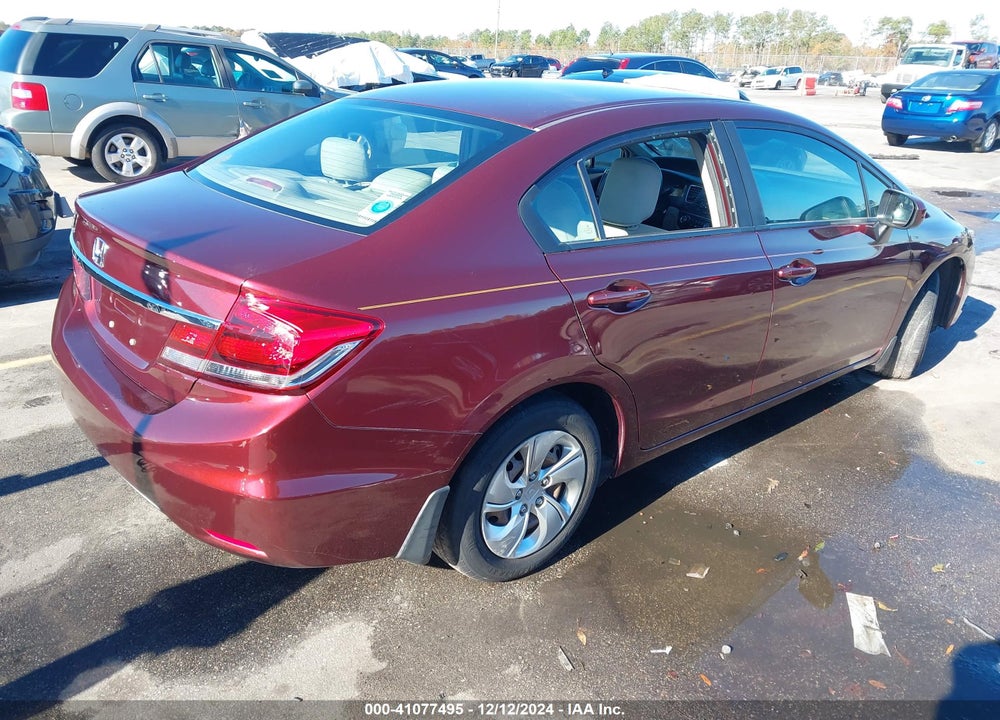 2015 HONDA CIVIC LX VIN: 19XFB2F53FE011383