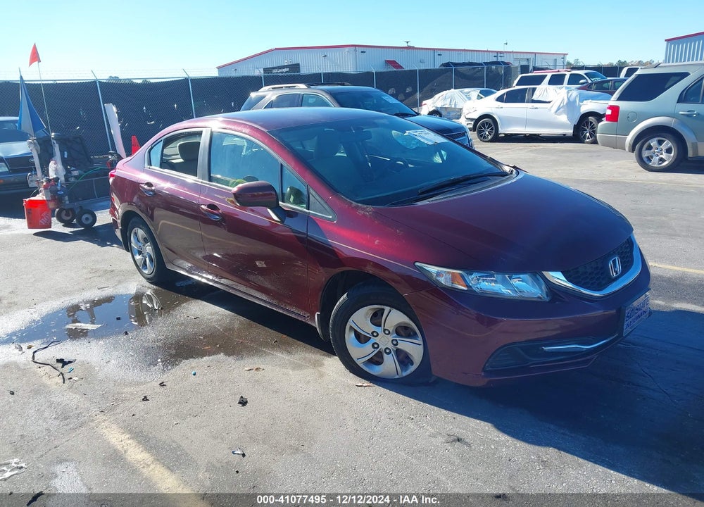 2015 HONDA CIVIC LX VIN: 19XFB2F53FE011383