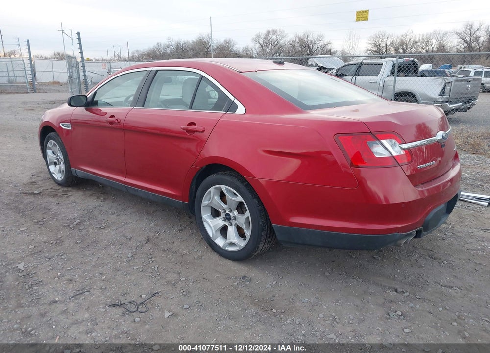 2010 FORD TAURUS SEL VIN: 1FAHP2HW3AG165509