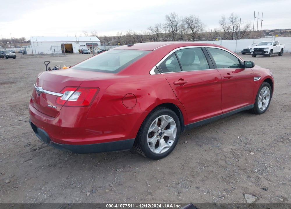 2010 FORD TAURUS SEL VIN: 1FAHP2HW3AG165509