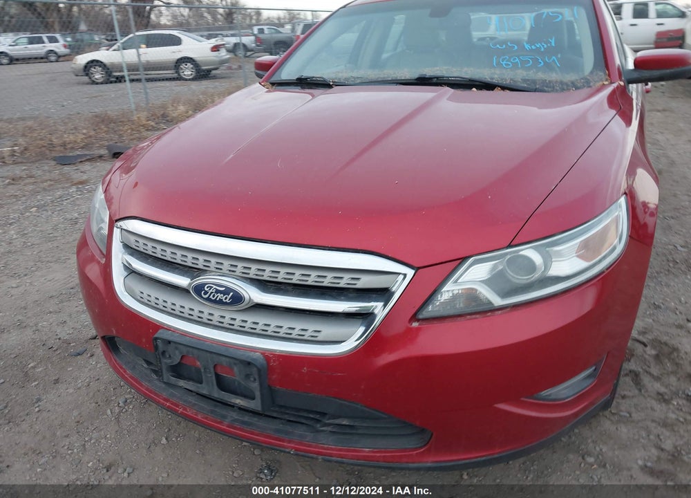 2010 FORD TAURUS SEL VIN: 1FAHP2HW3AG165509