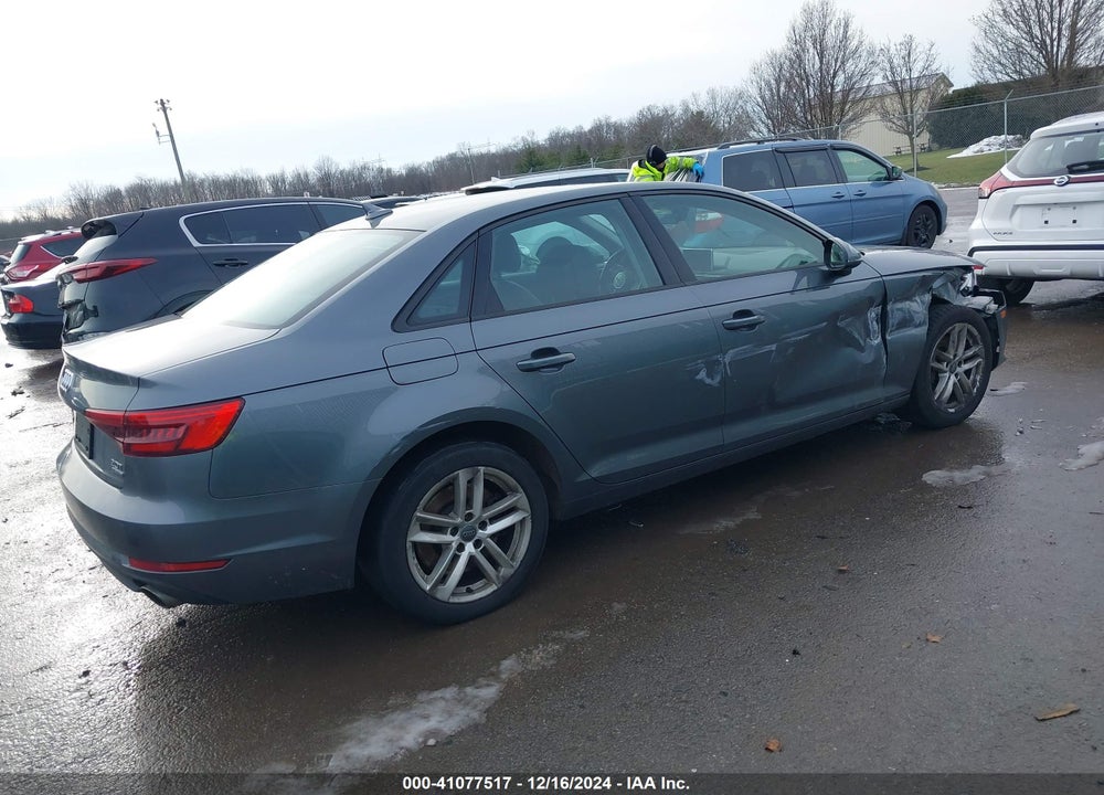 2017 AUDI A4 2.0T PREMIUM VIN: WAUANAF48HN068483
