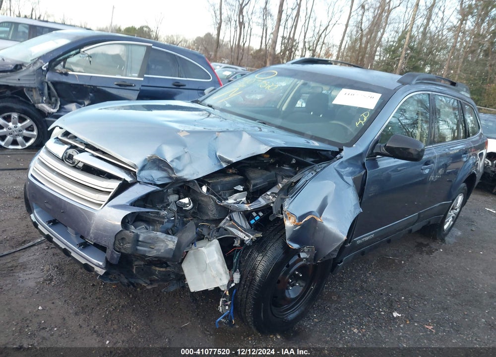 2013 SUBARU OUTBACK 2.5I VIN: 4S4BRBAC2D3288607