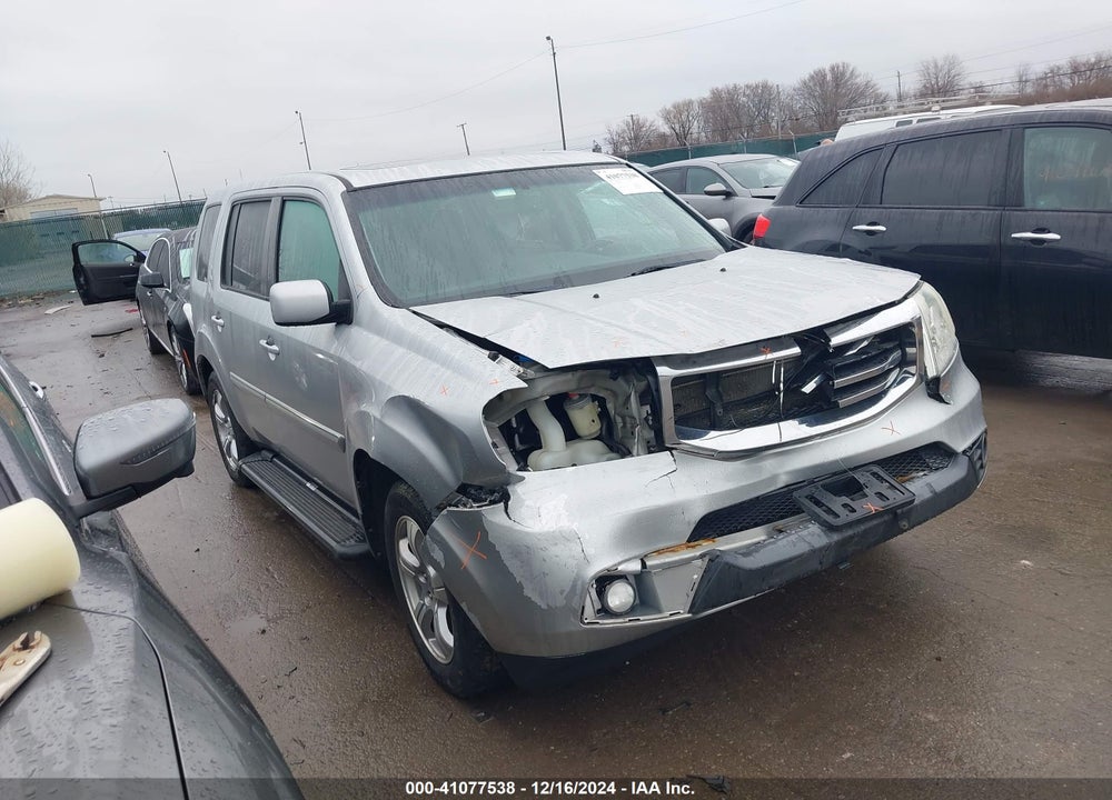 2012 HONDA PILOT EX-L VIN: 5FNYF4H55CB009372
