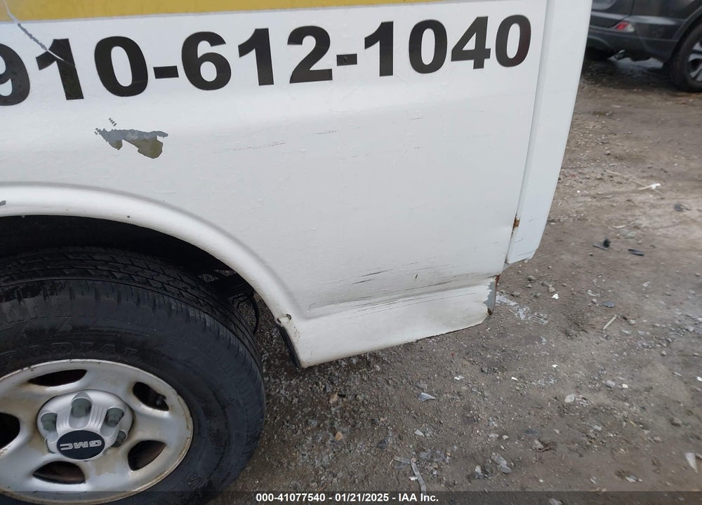 2007 GMC SAVANA WORK VAN VIN: 1GTFG15XX71131815