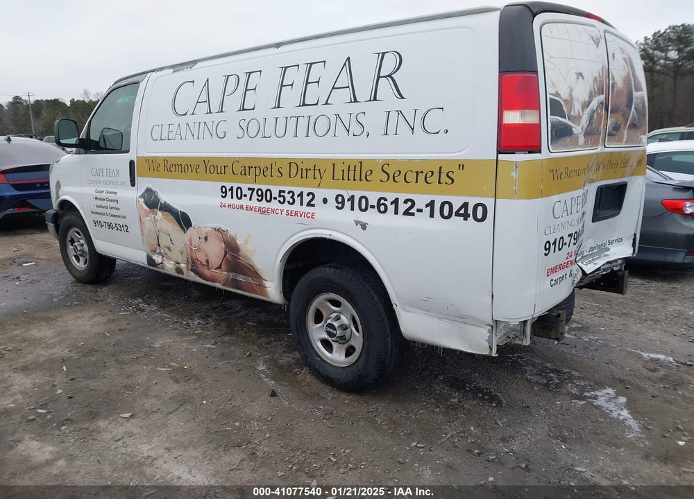 2007 GMC SAVANA WORK VAN VIN: 1GTFG15XX71131815