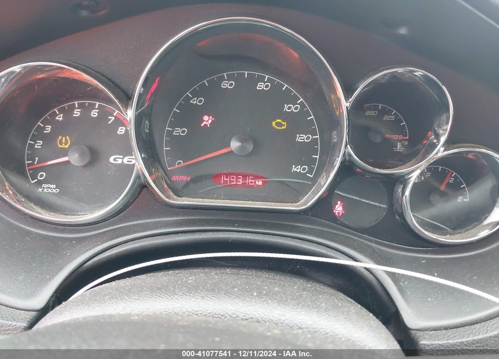 2008 PONTIAC G6 VIN: 1G2ZG57B984107452